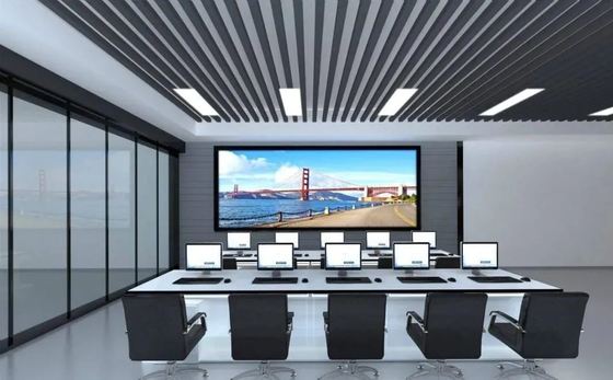 Buen precio Estructura integrada ligera pantalla LED fija interior con mantenimiento frontal completo para iglesias y tiendas minoristas en línea