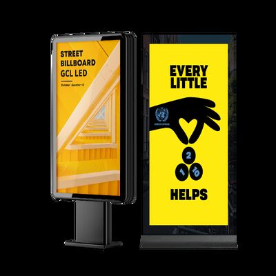 5500 Nits Brillo IP65 Impermeable 1920X640mm Exhibición LED al aire libre Publicidad Pantalla LED para uso comercial